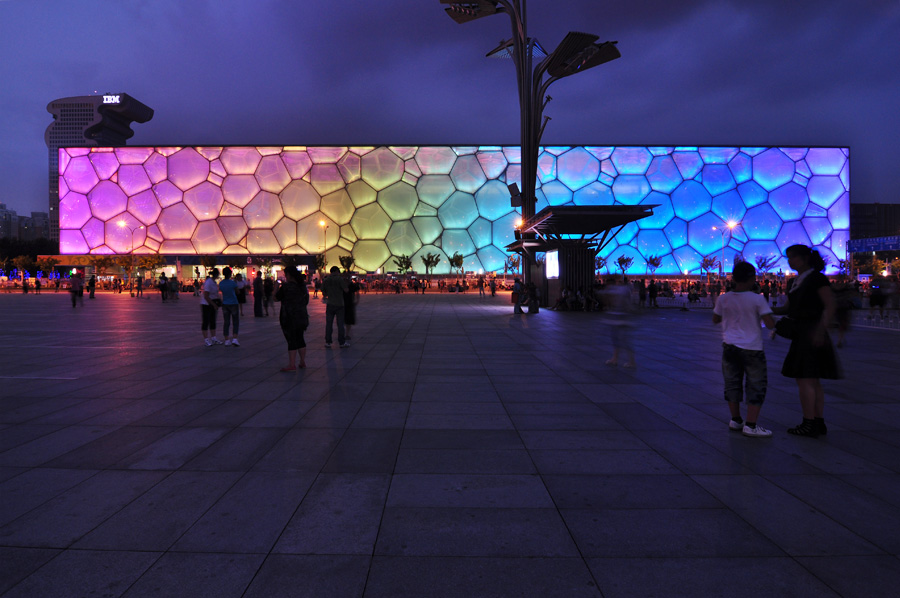 Vodní kostka, Peking / Water Cube, Beijing