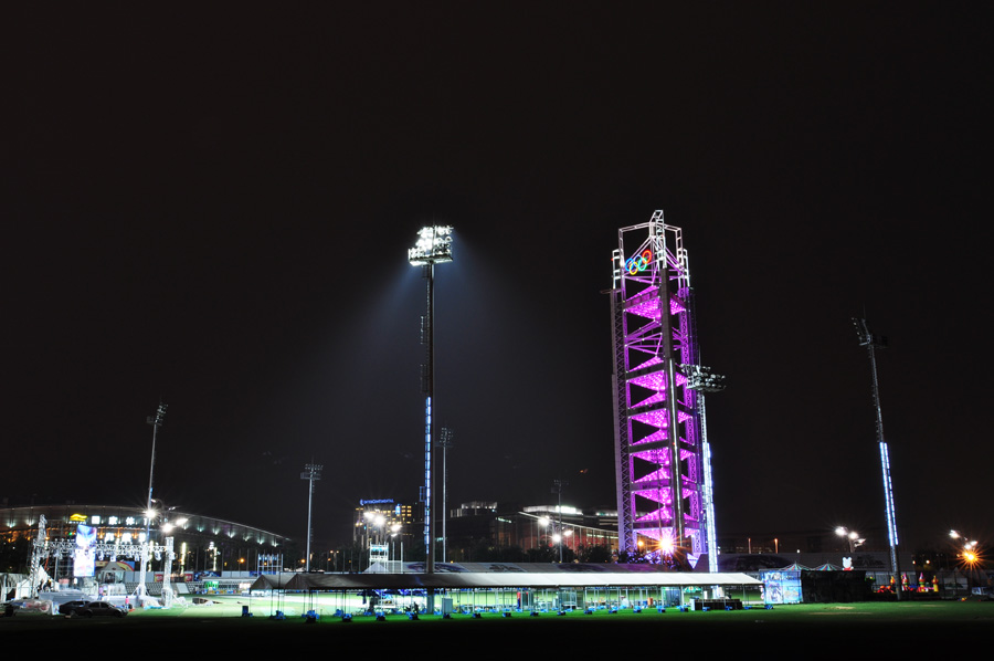 Fotbalový stadion, Peking / Soccer field, Beijing