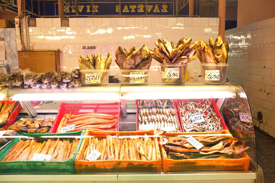 Rižská tržnice. // Riga, Lotyšsko