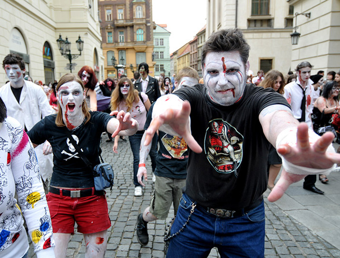 Zombiewalk 2008 Praha